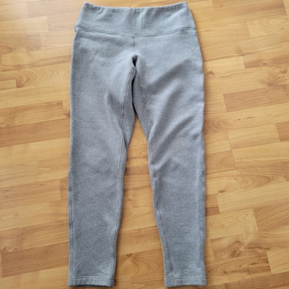 Lululemon Wunder Lounge Pant M 8 *30"  Heathered Core Medium Grey